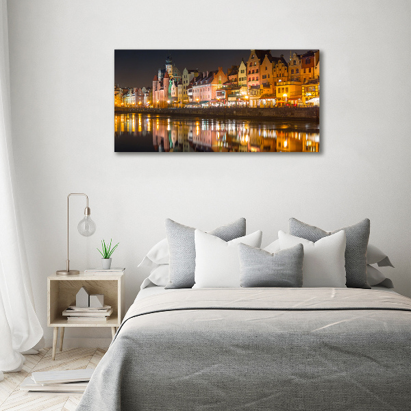 Glazen schilderij Gdansk, Polen