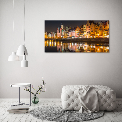 Glazen schilderij Gdansk, Polen