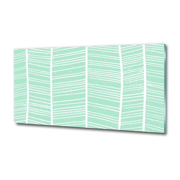 Schilderij op glas Visgraatpatroon