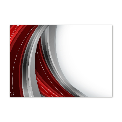 Foto schilderij op glas Golven op de achtergrond