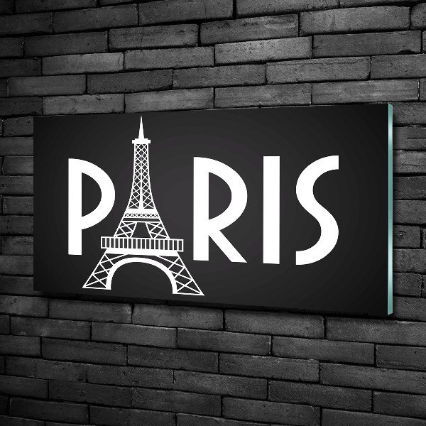 Foto obraz zdjęcie szkło hartowane Paryż