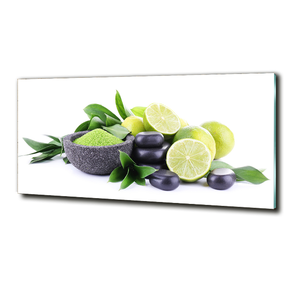 Glazen schilderij Kalk en stenen