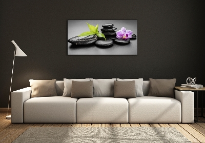 Schilderij op glas Zen-stenen