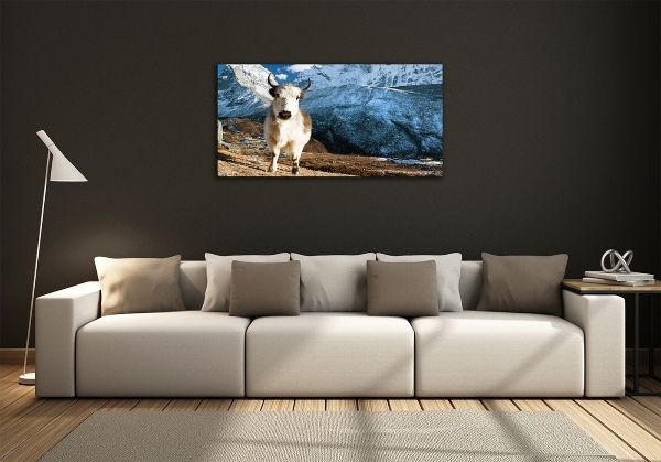 Schilderij op glas Zoals bergen