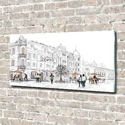 Foto obraz szkło hartowane Stare miasto