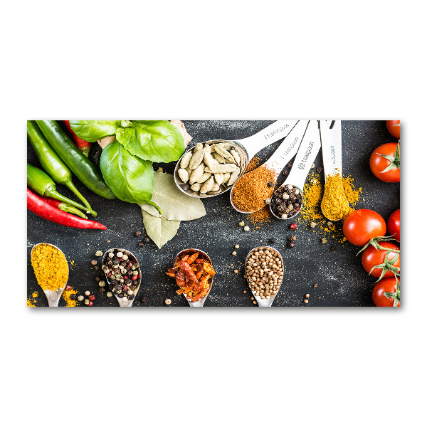 Glazen schilderij Specerijenmengsel