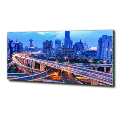 Foto schilderij op glas Viaduct