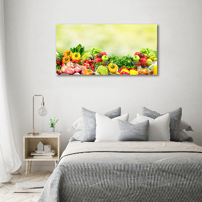 Schilderij op glas Fruit en groenten