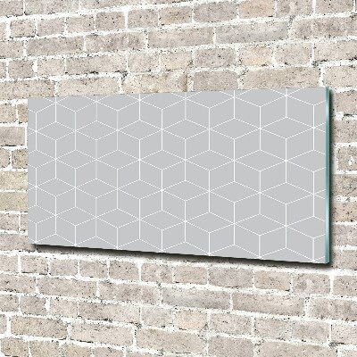 Glazen schilderij Geometrische achtergrond