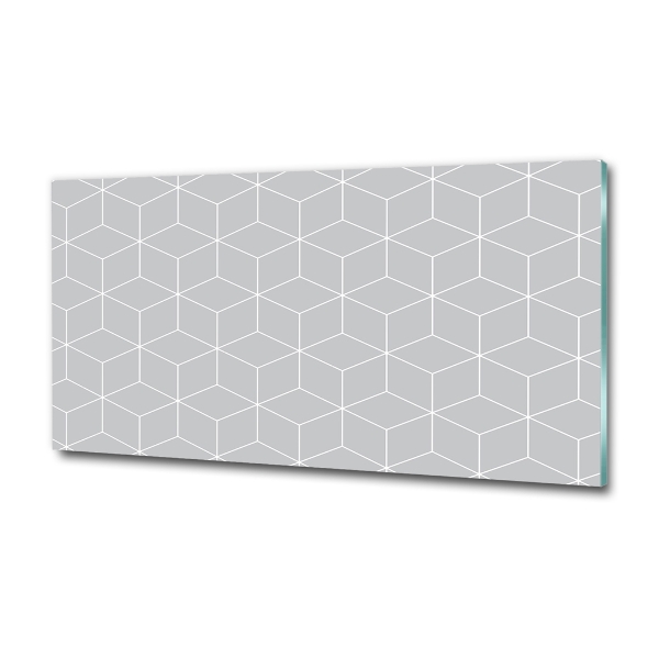 Glazen schilderij Geometrische achtergrond