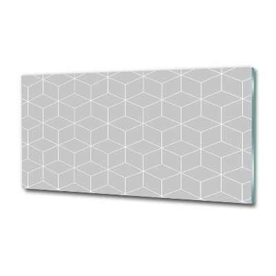 Glazen schilderij Geometrische achtergrond