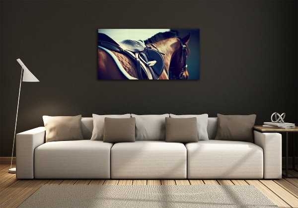 Foto-obraz szklany Siodło ze strzemionami