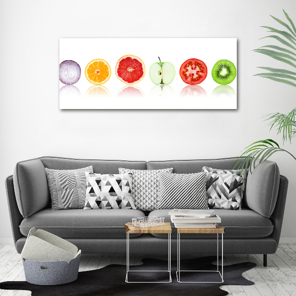 Schilderij op glas Fruit en groenten
