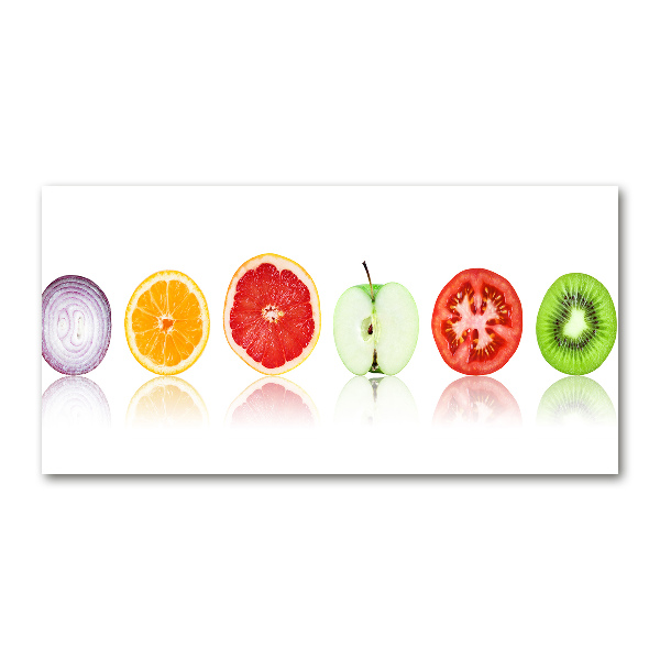 Schilderij op glas Fruit en groenten