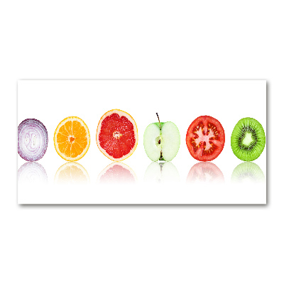 Schilderij op glas Fruit en groenten