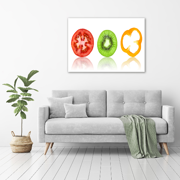 Schilderij op glas Fruit en groenten