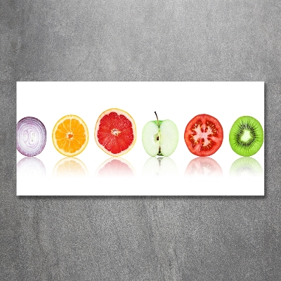 Schilderij op glas Fruit en groenten