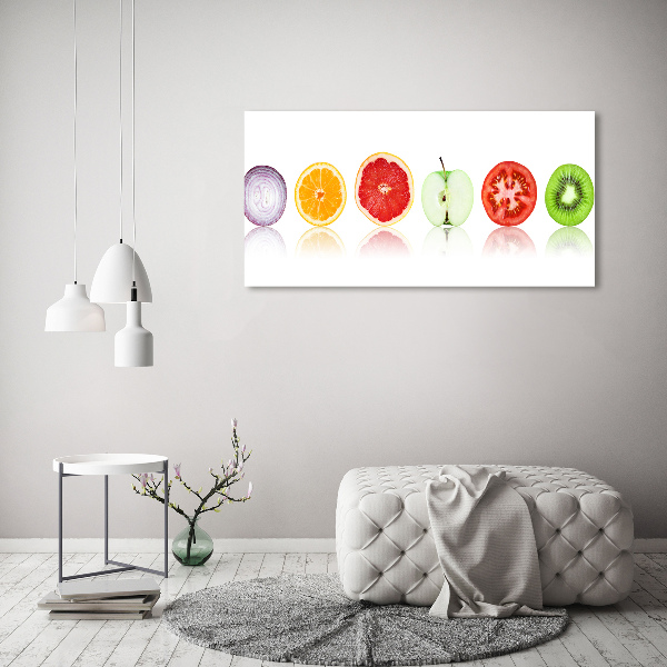 Schilderij op glas Fruit en groenten