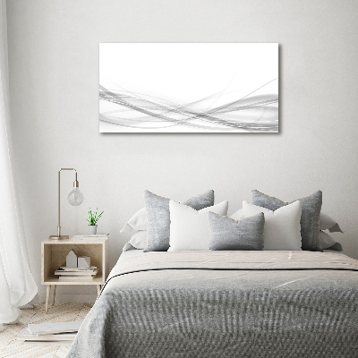 Glazen schilderij Abstracte golven