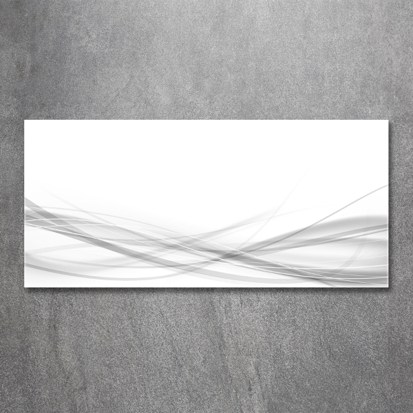 Fotoobraz na ścianę szklany Abstrakcja fale