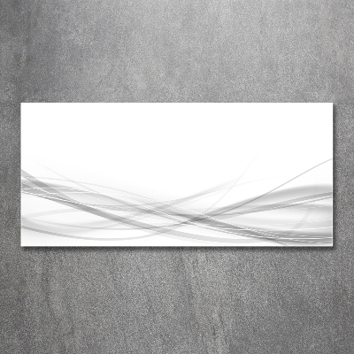 Glazen schilderij Abstracte golven