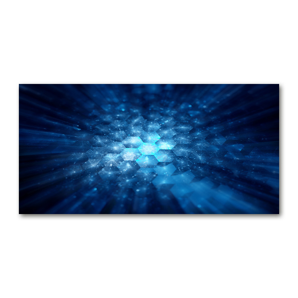 Schilderij op glas Kristallen