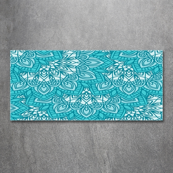 Foto schilderij op glas Ornamenten