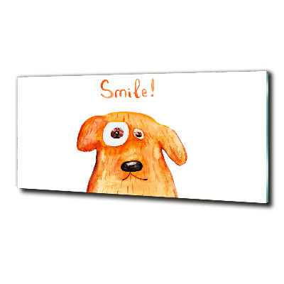 Foto-obraz zdjęcie szkło hartowane Pies