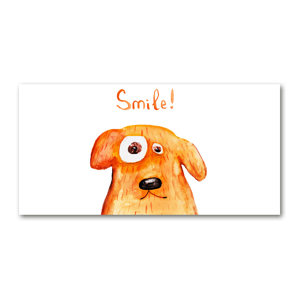 Foto-obraz zdjęcie szkło hartowane Pies