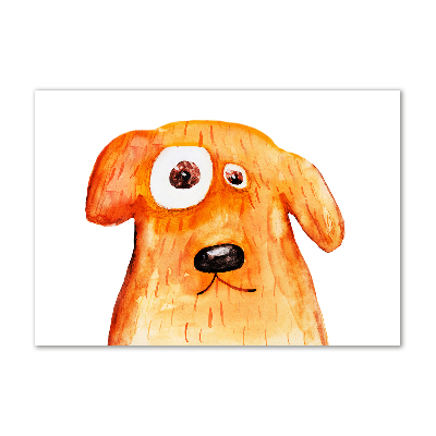 Foto schilderij op glas Hond
