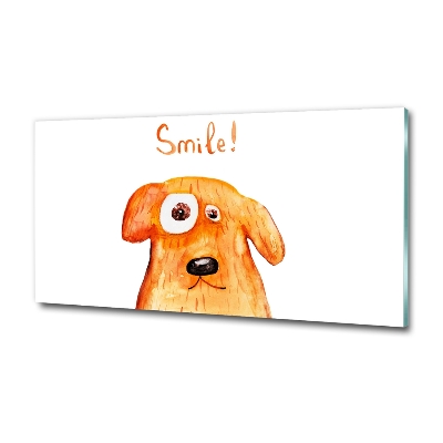 Foto-obraz zdjęcie szkło hartowane Pies