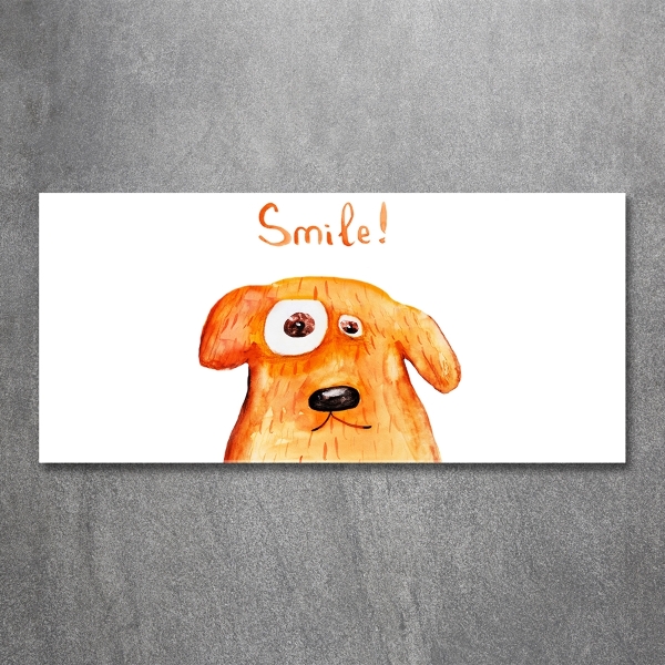 Foto-obraz zdjęcie szkło hartowane Pies