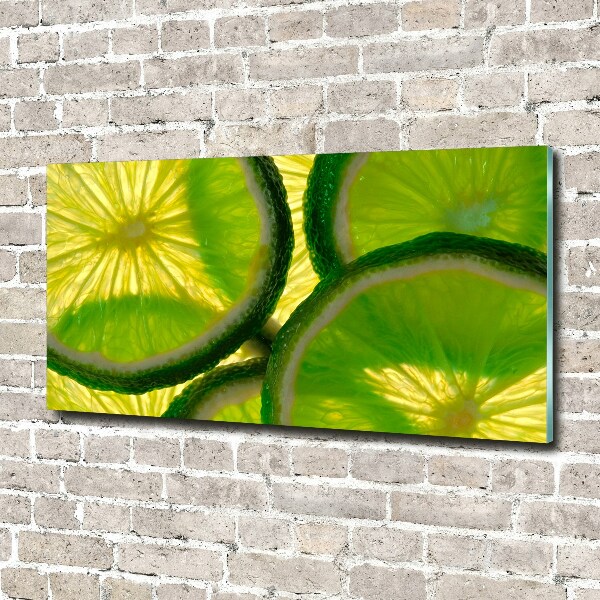 Foto schilderij op glas Limoen