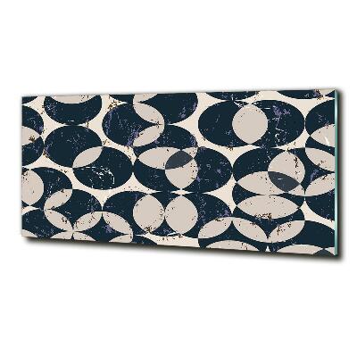 Foto schilderij op glas Geometrische achtergrond