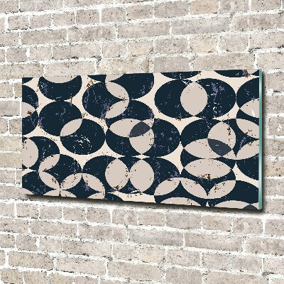 Foto schilderij op glas Geometrische achtergrond