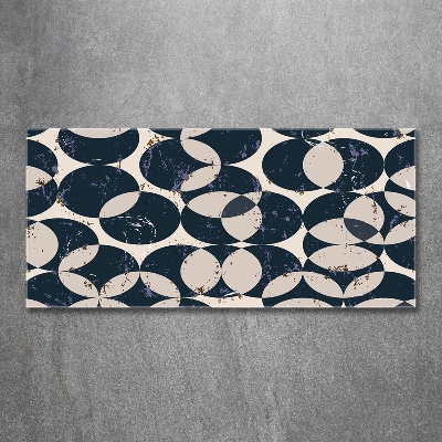 Foto schilderij op glas Geometrische achtergrond