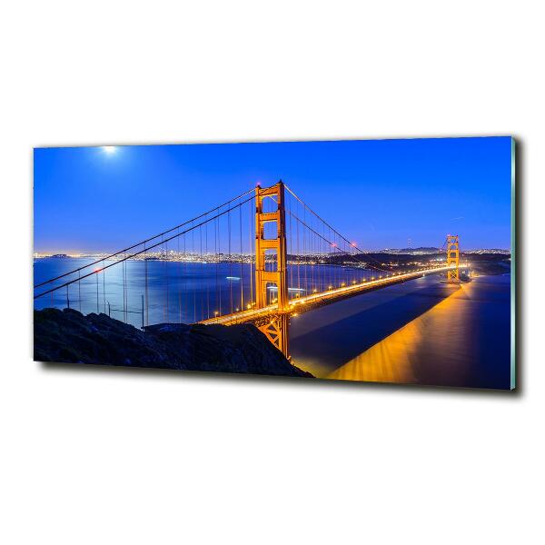 Glazen schilderij San Francisco-brug