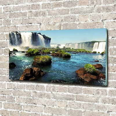 Schilderij glas Igazu-waterval