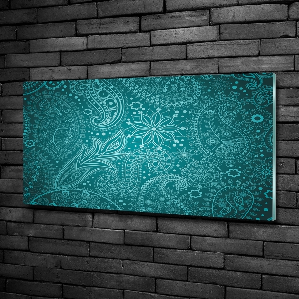 Schilderij glas Ornamenten