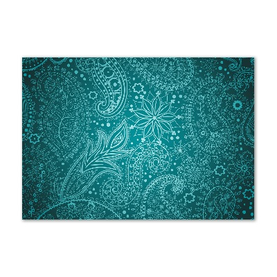 Schilderij glas Ornamenten