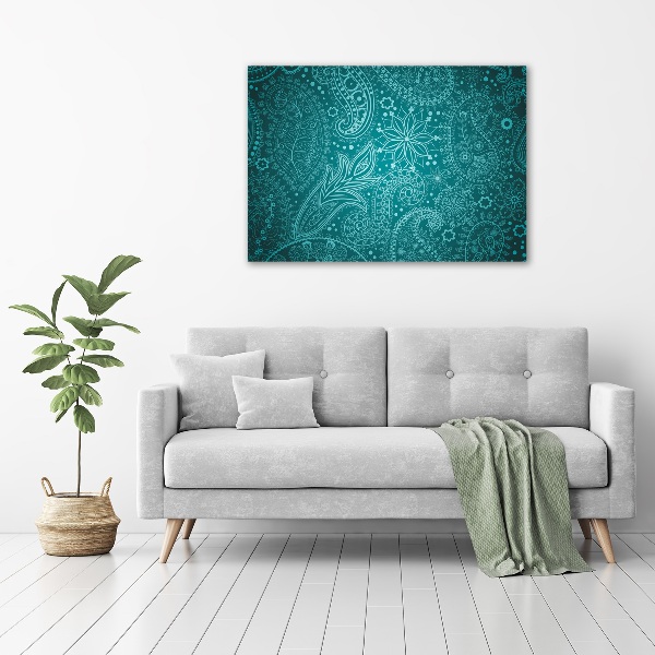 Schilderij glas Ornamenten