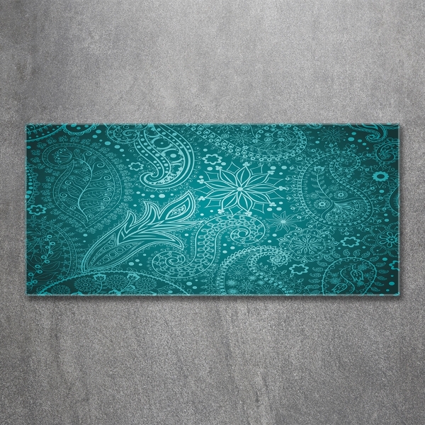 Schilderij glas Ornamenten