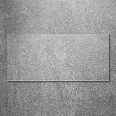 Schilderij glas Grijze muur