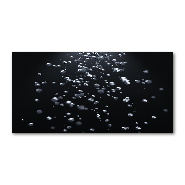 Foto schilderij op glas 3D-abstractie