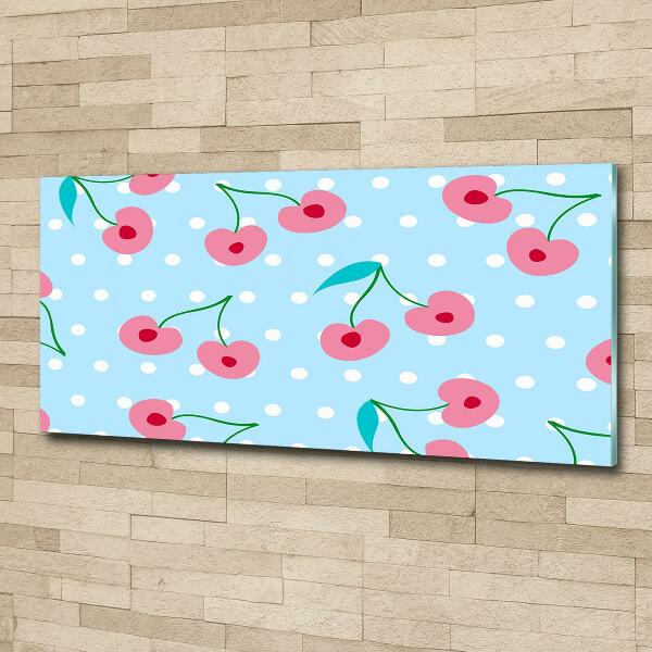 Foto obraz szkło hartowane Ikony owoców