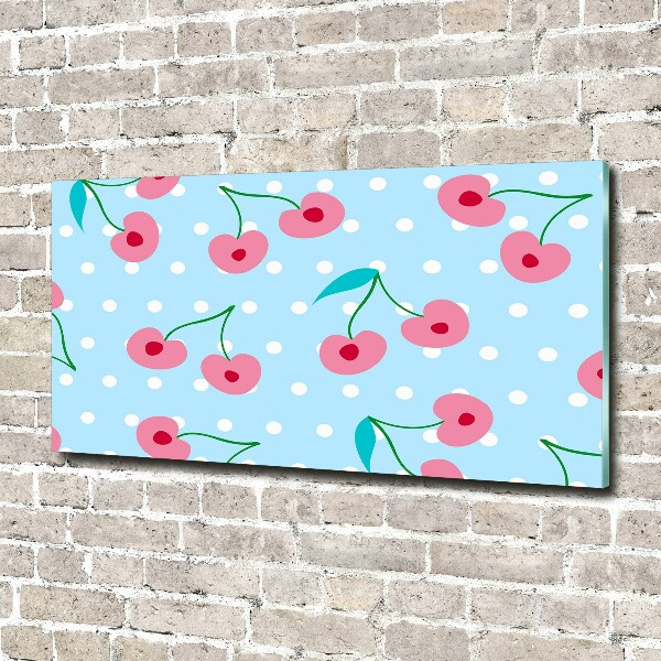 Foto obraz szkło hartowane Ikony owoców