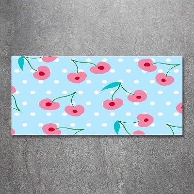 Foto obraz szkło hartowane Ikony owoców