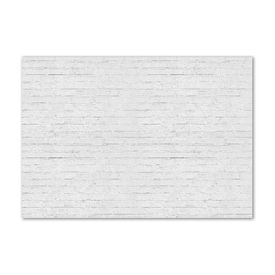 Schilderij op glas Bakstenen muur