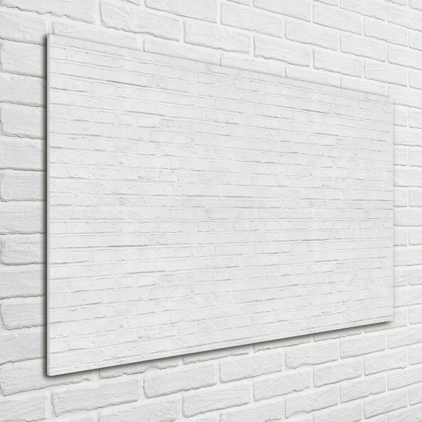 Schilderij op glas Bakstenen muur