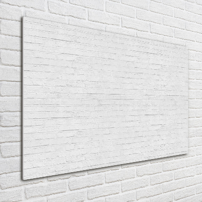 Schilderij op glas Bakstenen muur
